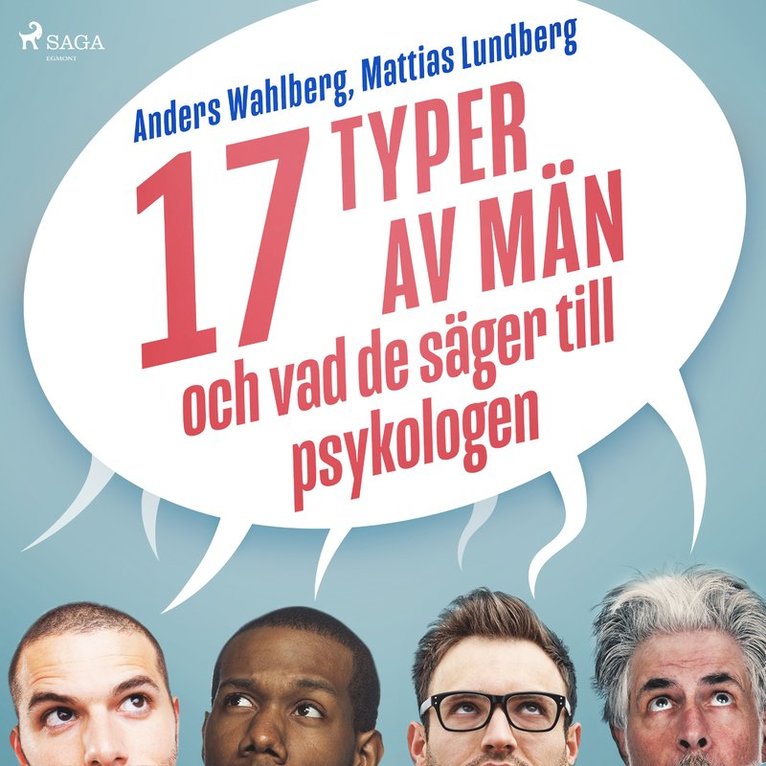 Mattias Lundberg, Anders Wahlberg - 17 typer av män - och vad de säger till psykologen, Ljudbok