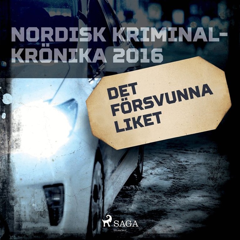 Diverse - Det försvunna liket, Ljudbok