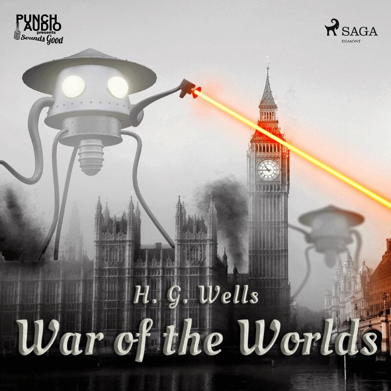 H. G. Wells - War of the Worlds, Ljudbok