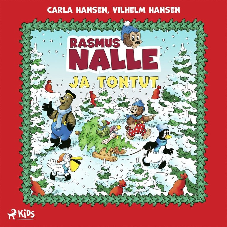 Per Sanderhage, Carla Hansen, Vilhelm Hansen - Rasmus Nalle ja tontut, Ljudbok
