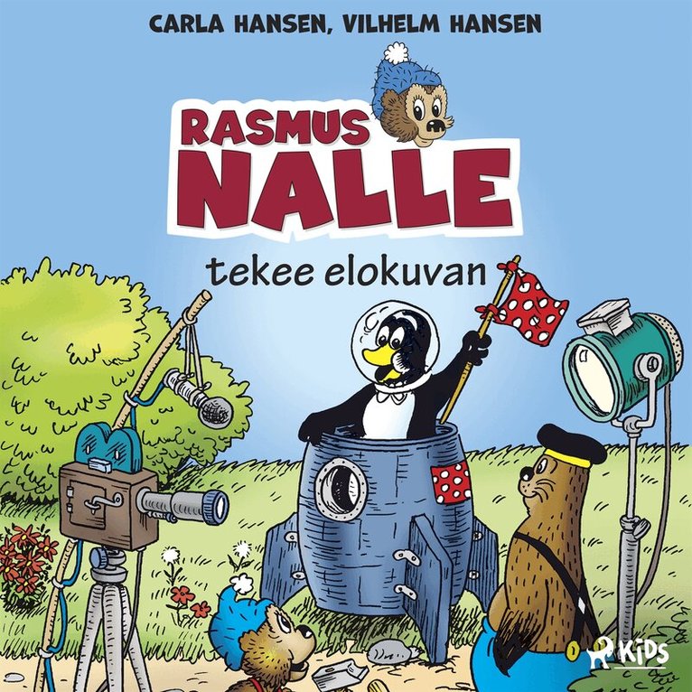 Carla Hansen, Vilhelm Hansen - Rasmus Nalle tekee elokuvan, Ljudbok