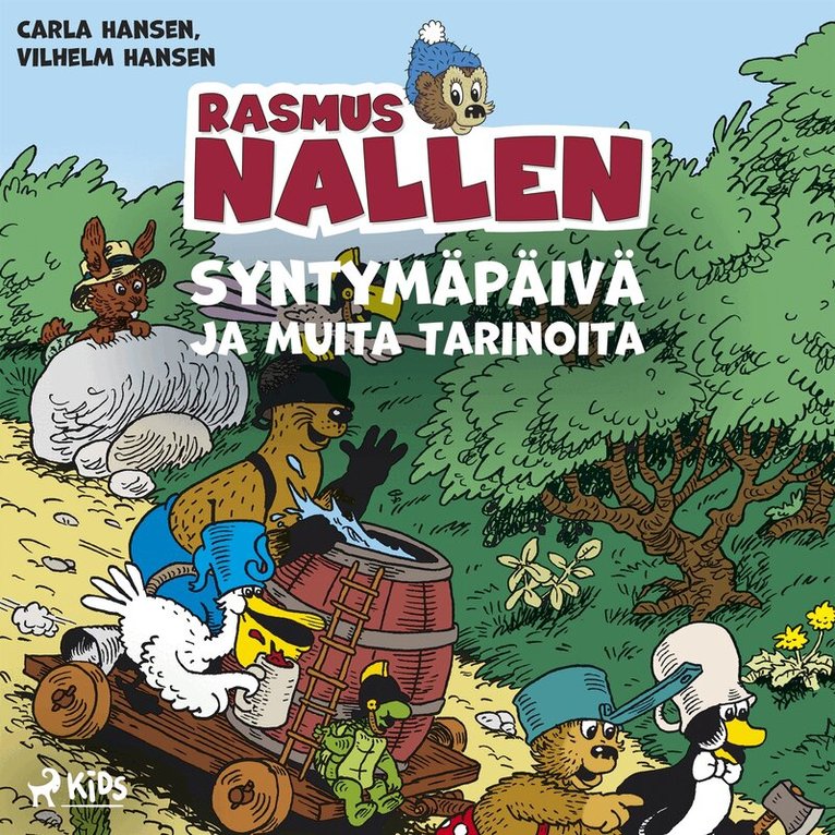 Per Sanderhage, Carla Hansen, Vilhelm Hansen - Rasmus Nallen syntymäpäivä ja muita tarinoita, Ljudbok