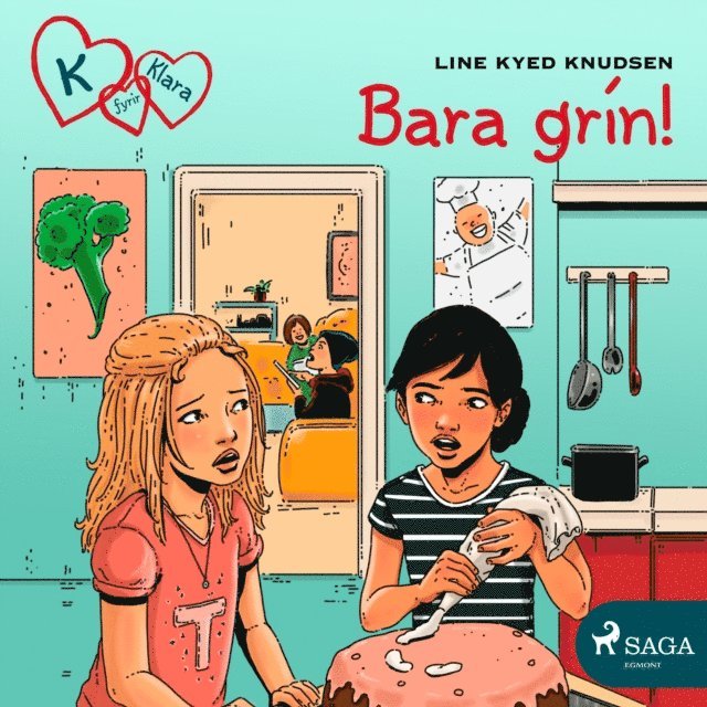 Knudsen - K fyrir Klara 17 - Bara grín!, Ljudbok