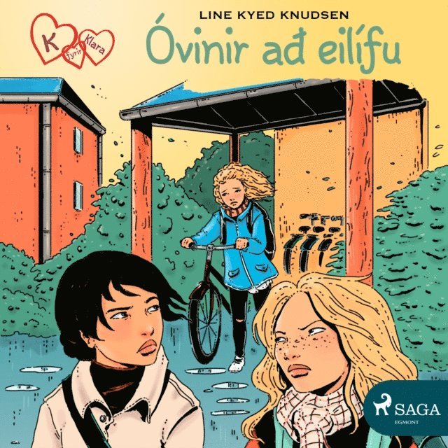 Knudsen - K fyrir Klara 18 - Óvinir að eilífu, Ljudbok