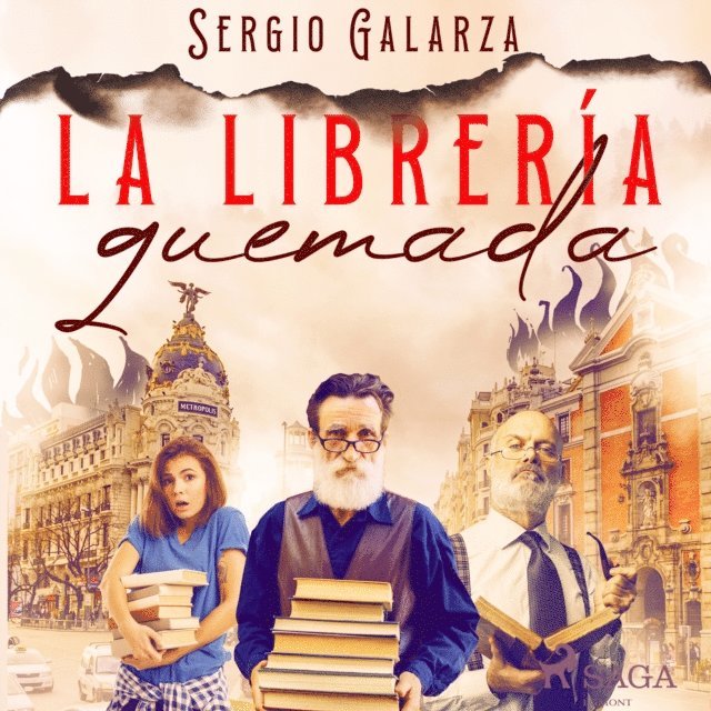 Galarza - La librería quemada, Ljudbok