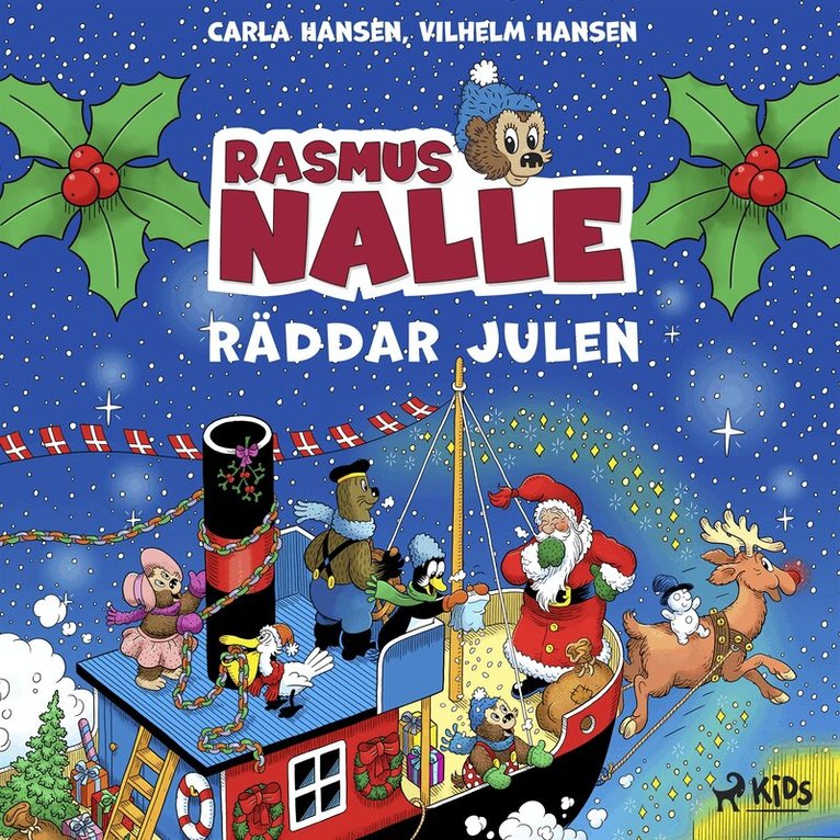 Carla Hansen, Vilhelm Hansen - Rasmus Nalle räddar julen, Ljudbok