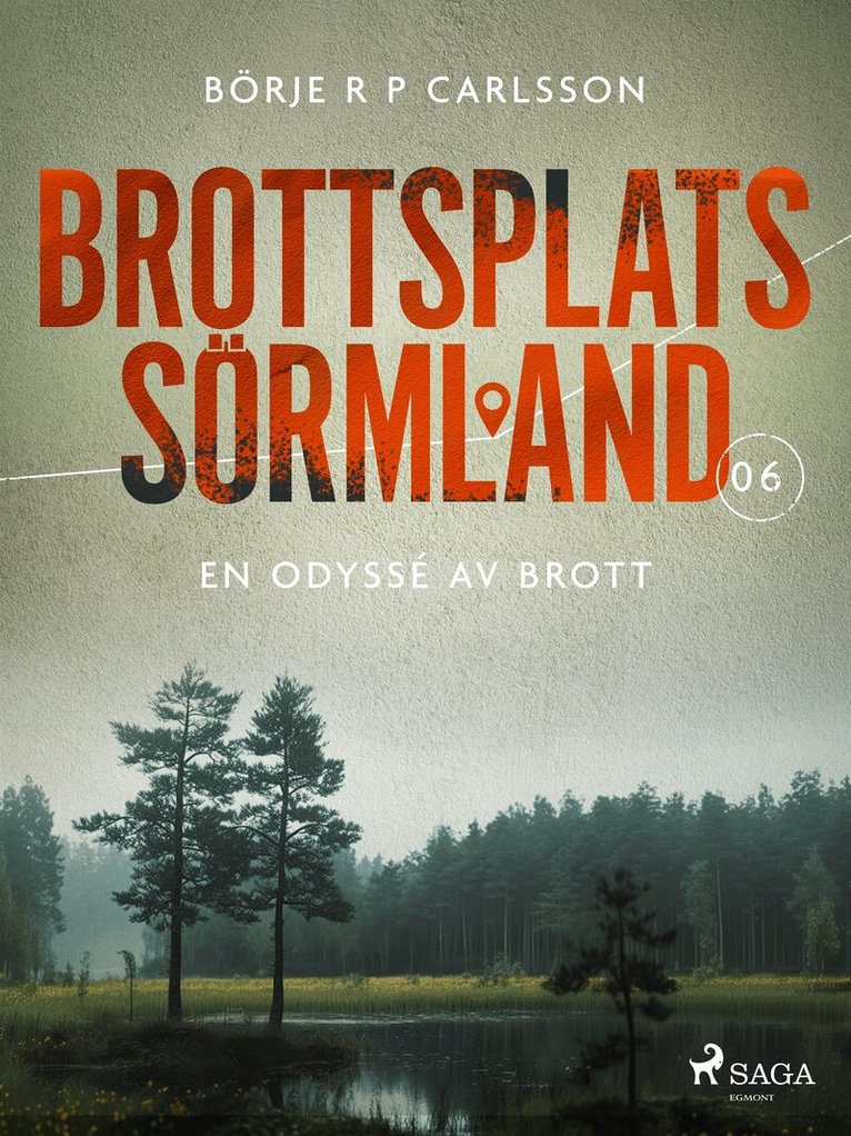 Börje R P Carlsson - Brottsplats Sörmland. 6, En odyssé av brott, E-bok