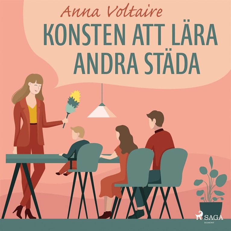 Anna Voltaire - Konsten att lära andra städa, Ljudbok