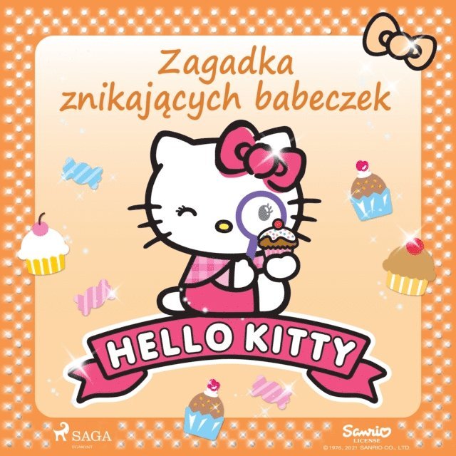 Sanrio - Hello Kitty - Zagadka znikających babeczek, Ljudbok