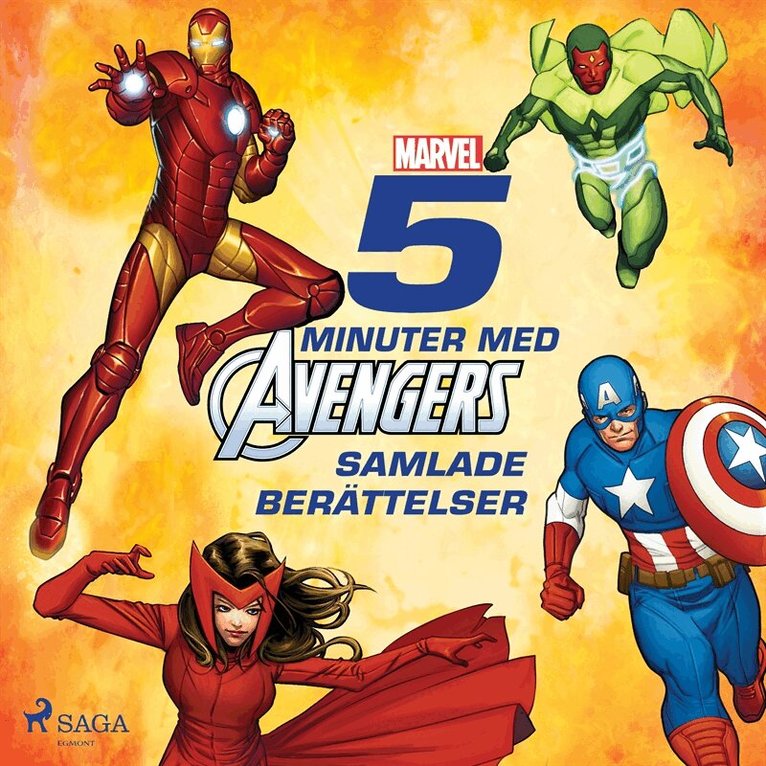 Marvel - 5 minuter med Avengers - Samlade berättelser, Ljudbok