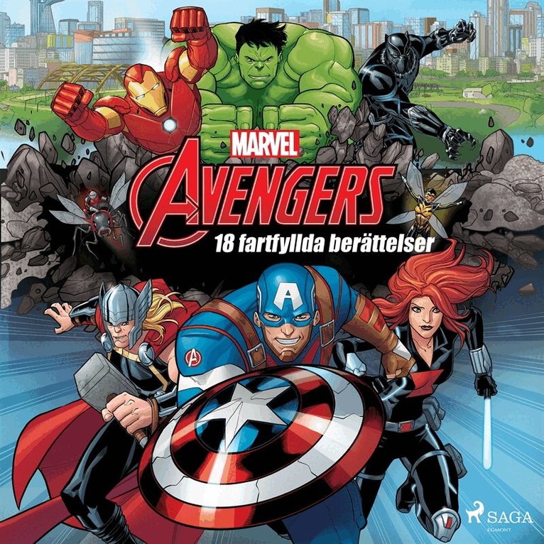 Marvel - Avengers! - 18 fartfyllda berättelser, Ljudbok