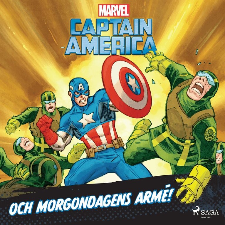 Marvel - Captain America och morgondagens armé!, Ljudbok