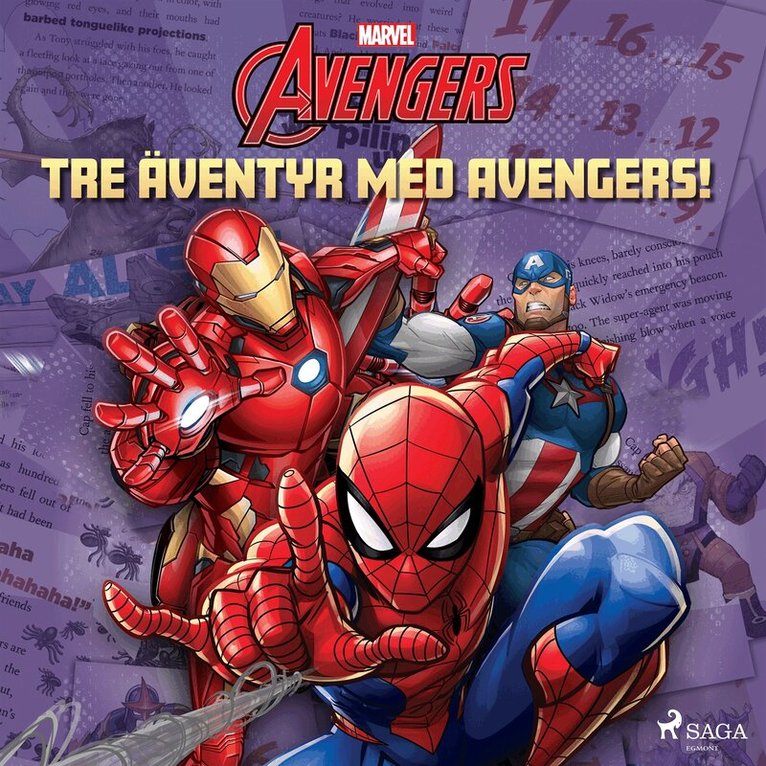 Marvel - Tre äventyr med Avengers!, Ljudbok