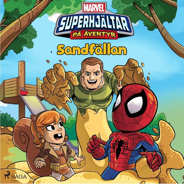 Marvel - Marvel - Superhjältar på äventyr - Sandfällan, Ljudbok