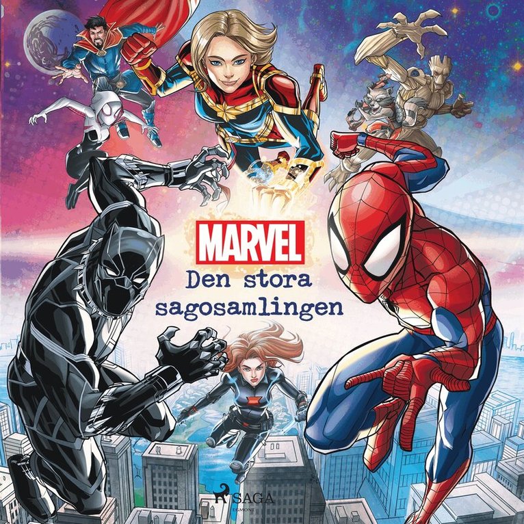Marvel - Marvel - Den stora sagosamlingen, Ljudbok