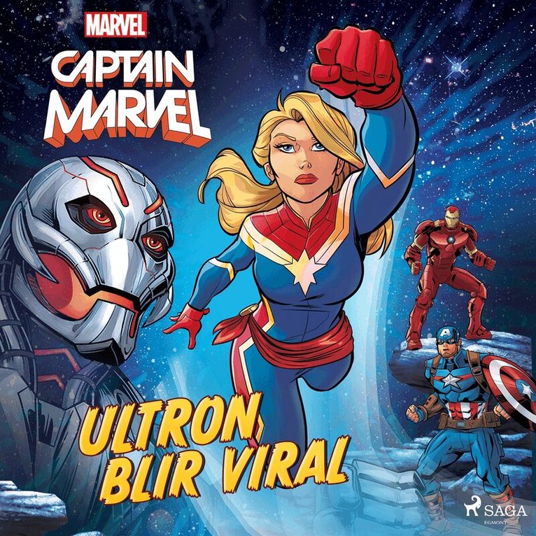 Marvel - Captain Marvel - Ultron blir viral, Ljudbok
