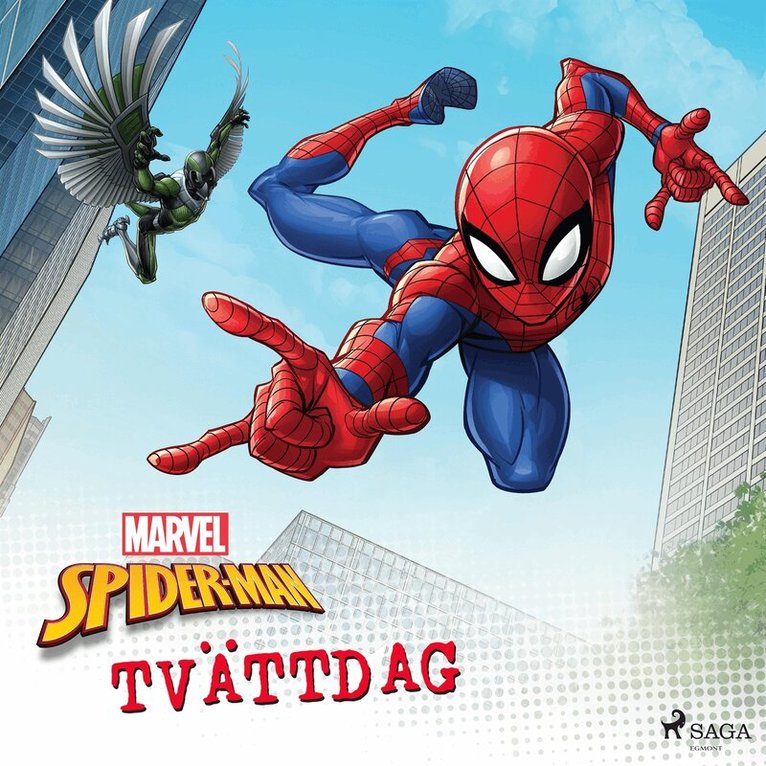Marvel - Spider-Man - Tvättdag, Ljudbok