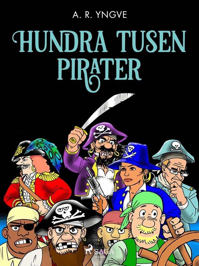 A. R. Yngve - Hundra tusen pirater, E-bok