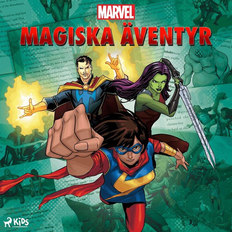 Marvel - Marvels magiska äventyr, Ljudbok