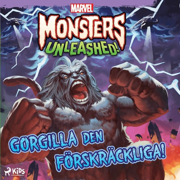 Marvel - Monsters Unleashed - Gorgilla den förskräckliga!, Ljudbok