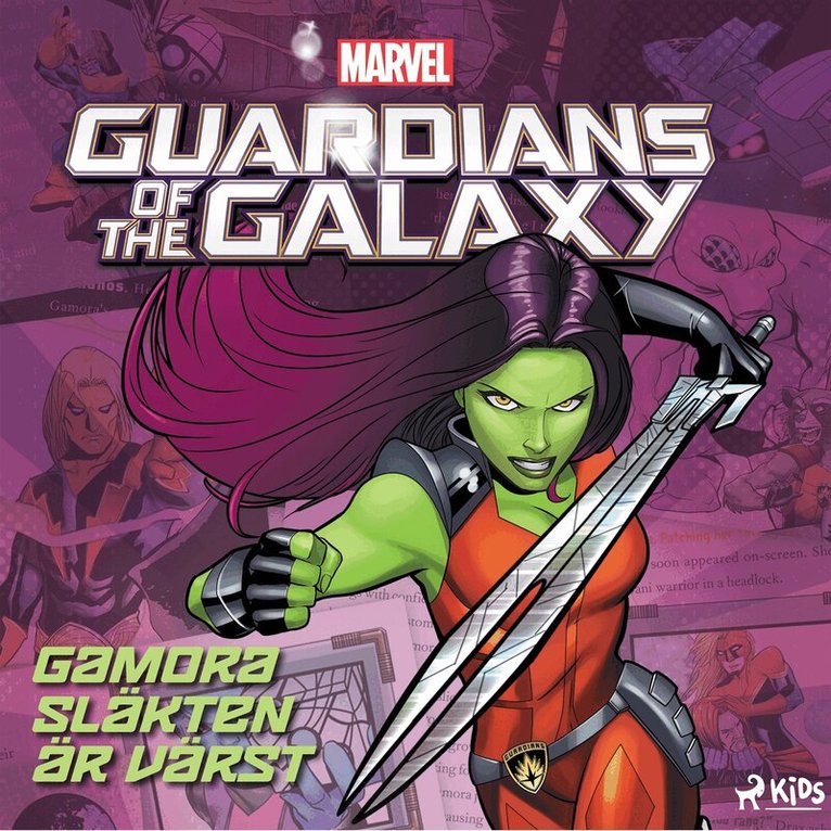 Marvel - Guardians of the Galaxy - Gamora - Släkten är värst, Ljudbok