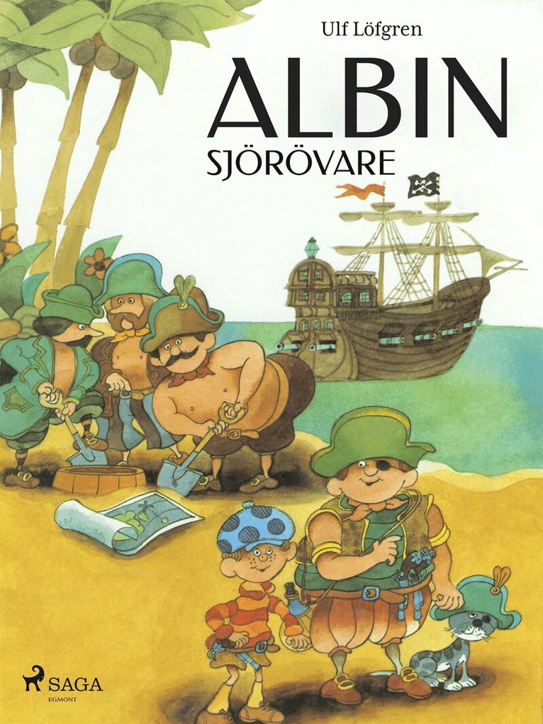 Ulf Löfgren - Albin sjörövare, E-bok