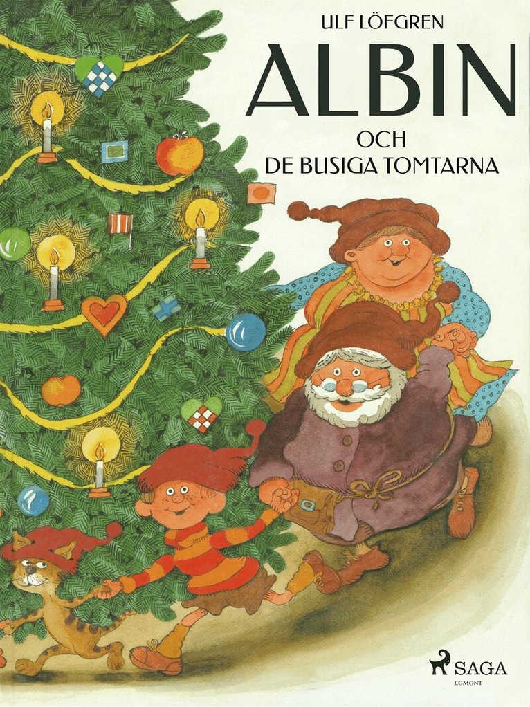 Ulf Löfgren - Albin och de busiga tomtarna, E-bok