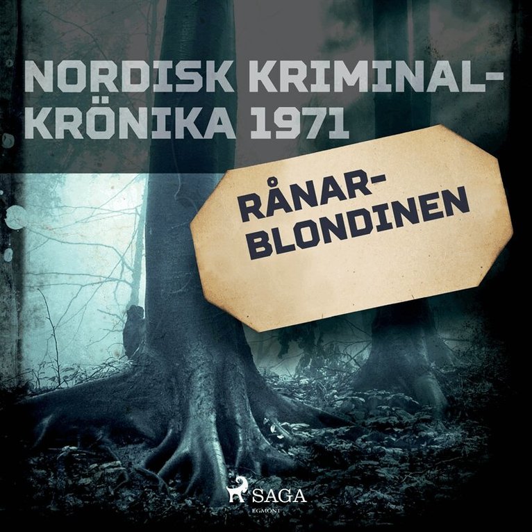 Diverse - Rånarblondinen, Ljudbok