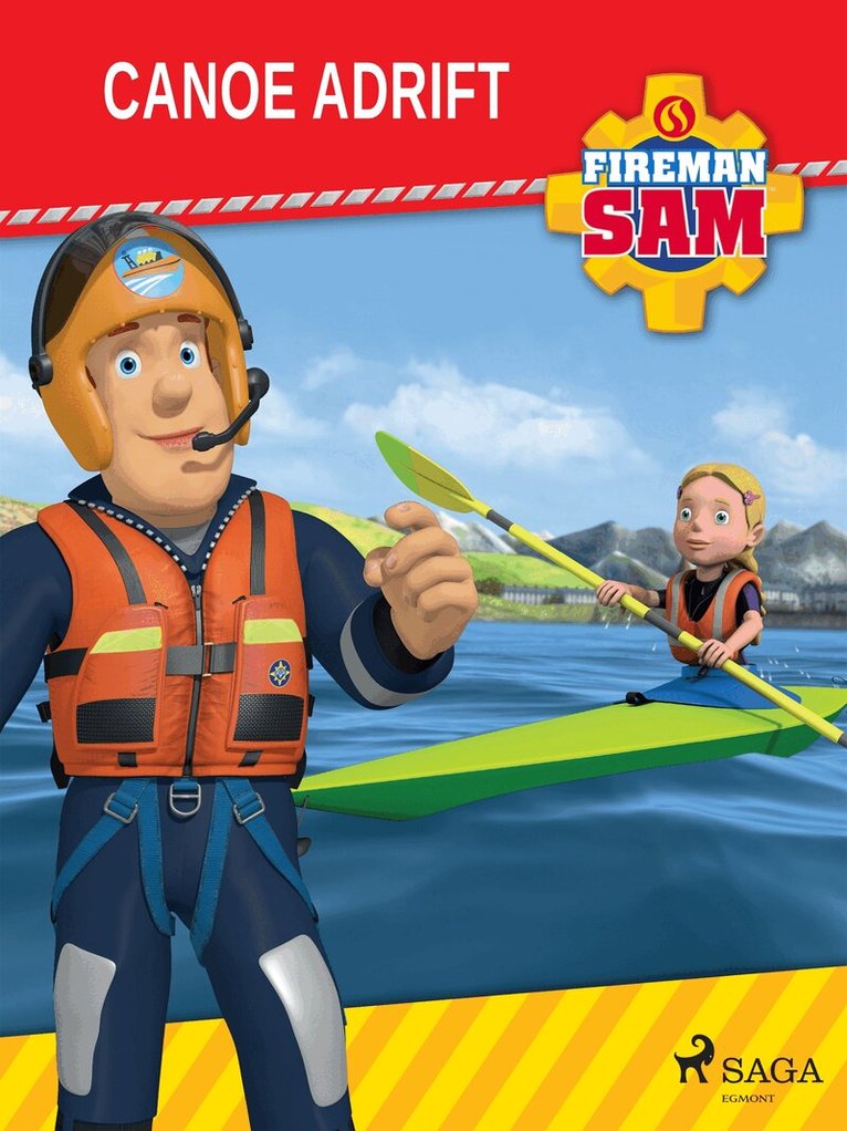 Mattel - Fireman Sam - Canoe Adrift, E-bok