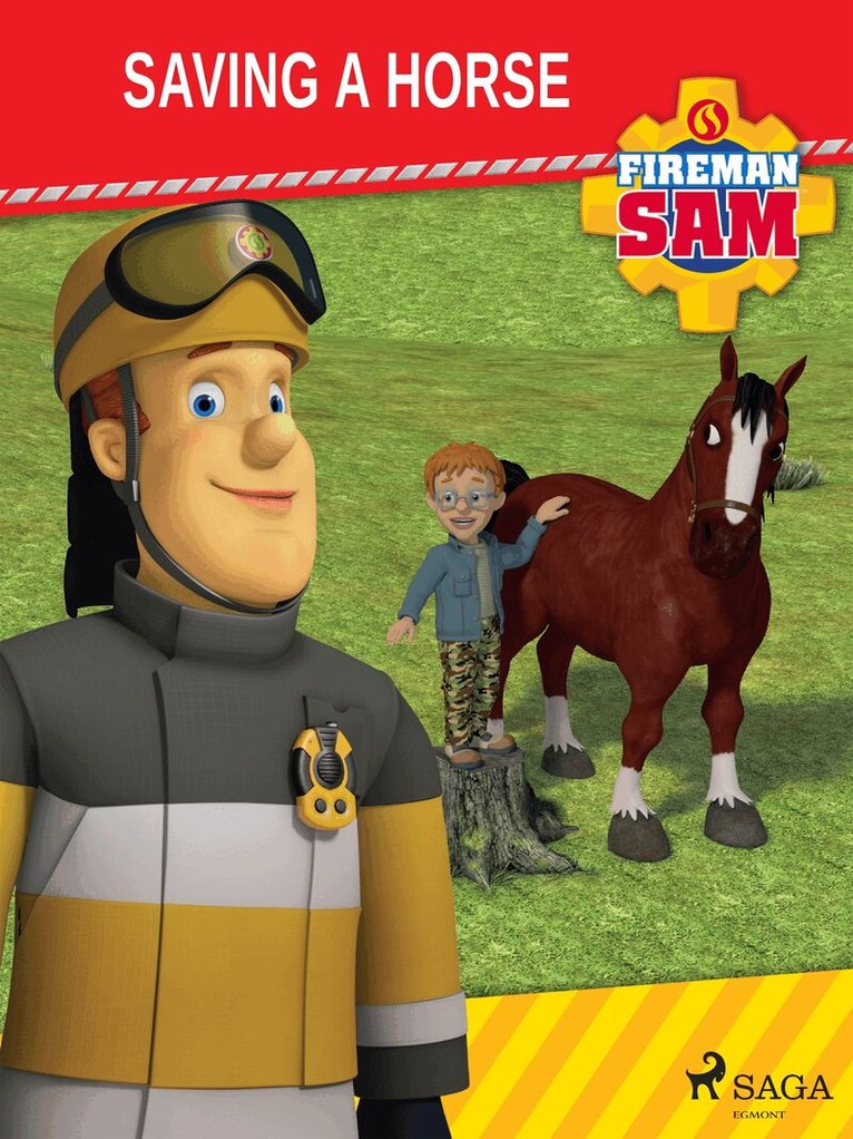 Mattel - Fireman Sam - Saving a Horse, E-bok