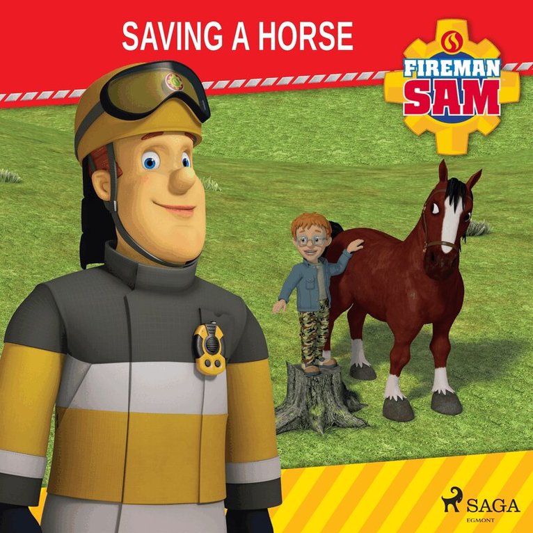 Mattel - Fireman Sam - Saving a Horse, Ljudbok
