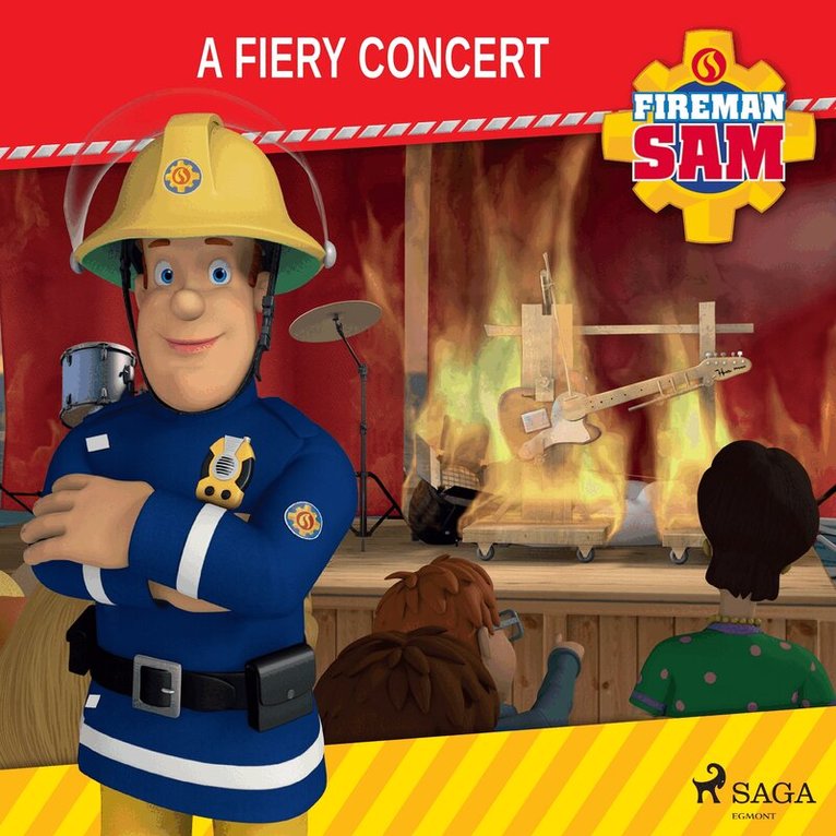 Mattel - Fireman Sam - A Fiery Concert, Ljudbok