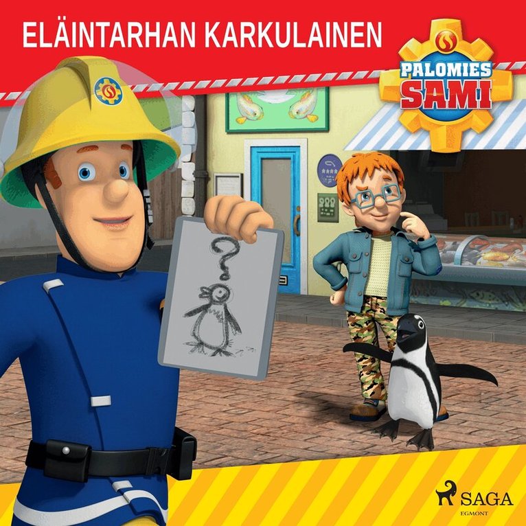 Mattel - Palomies Sami - Eläintarhan karkulainen, Ljudbok