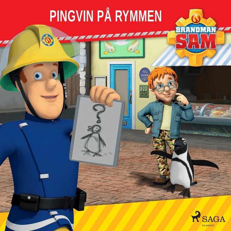 Mattel - Brandman Sam - Pingvin på rymmen, Ljudbok