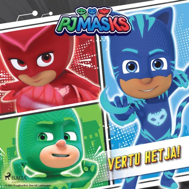 eOne - PJ Masks - Vertu hetja!, Ljudbok