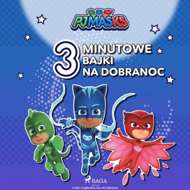 eOne - Pidżamersi - 3-minutowe bajki na dobranoc, Ljudbok