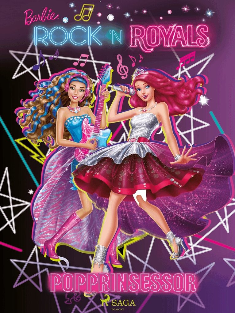 Mattel - Barbie - Popprinsessor, E-bok