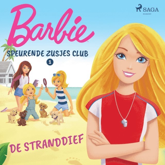 Mattel - Barbie Speurende Zusjes Club 1 - De stranddief, Ljudbok