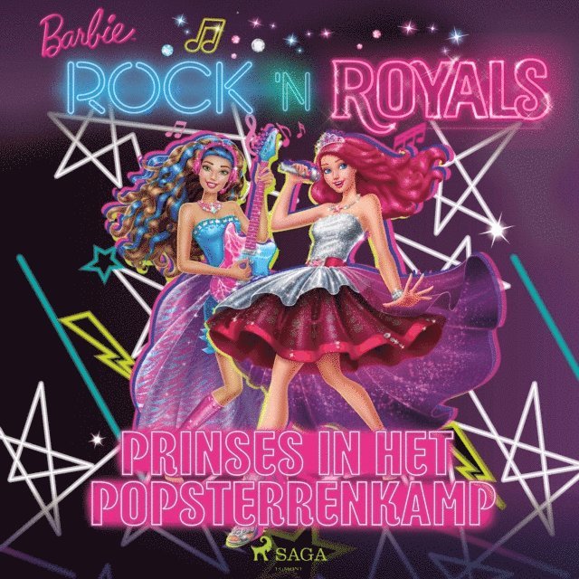 Mattel - Barbie - Prinses in het Popsterrenkamp, Ljudbok