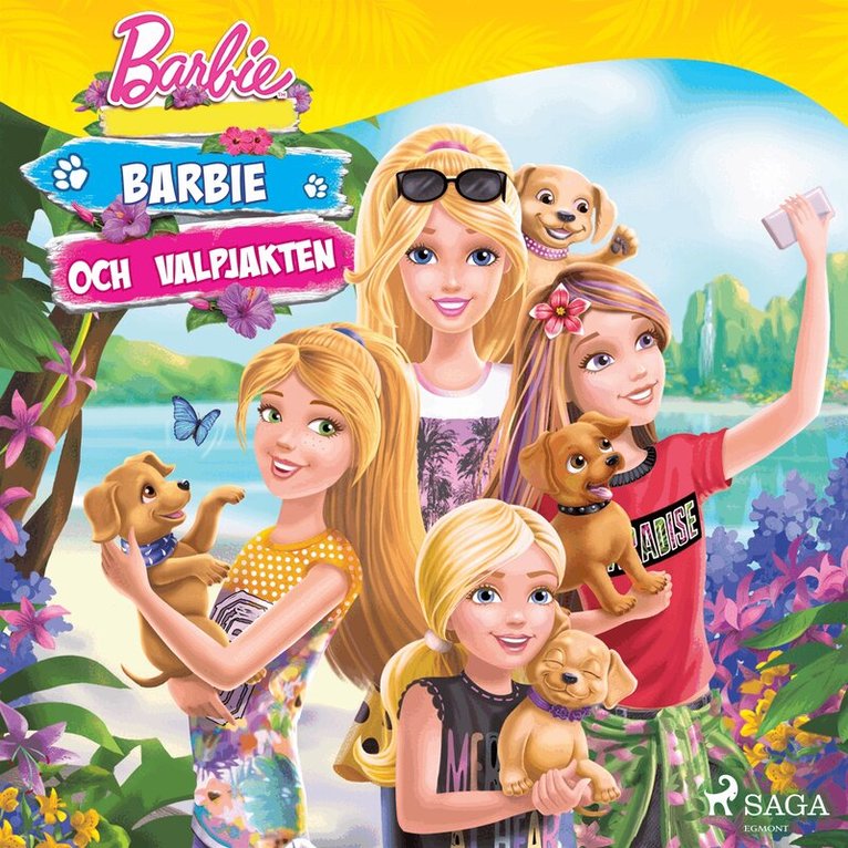 Mattel - Barbie och valpjakten, Ljudbok