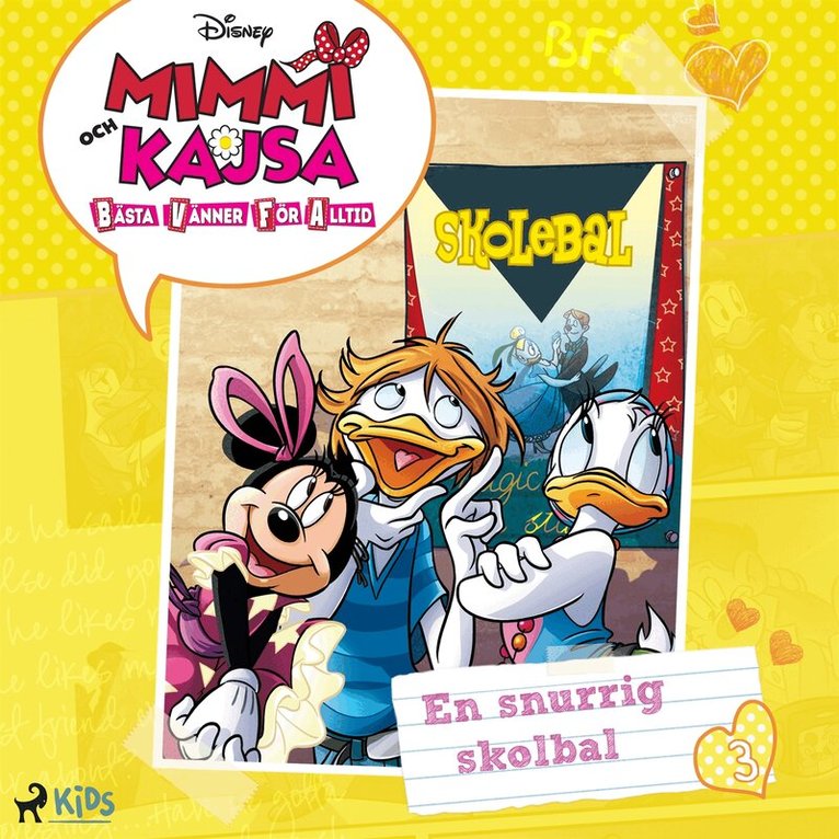 Disney - Mimmi och Kajsa 3 - En snurrig skolbal, Ljudbok