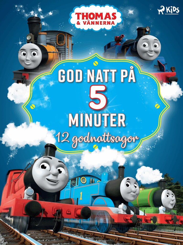 Mattel - Thomas och vännerna - God natt på 5 minuter - 12 godnattsagor, E-bok