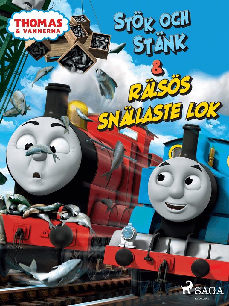Mattel - Thomas och vännerna - Stök och stänk & Rälsös snällaste lok, E-bok