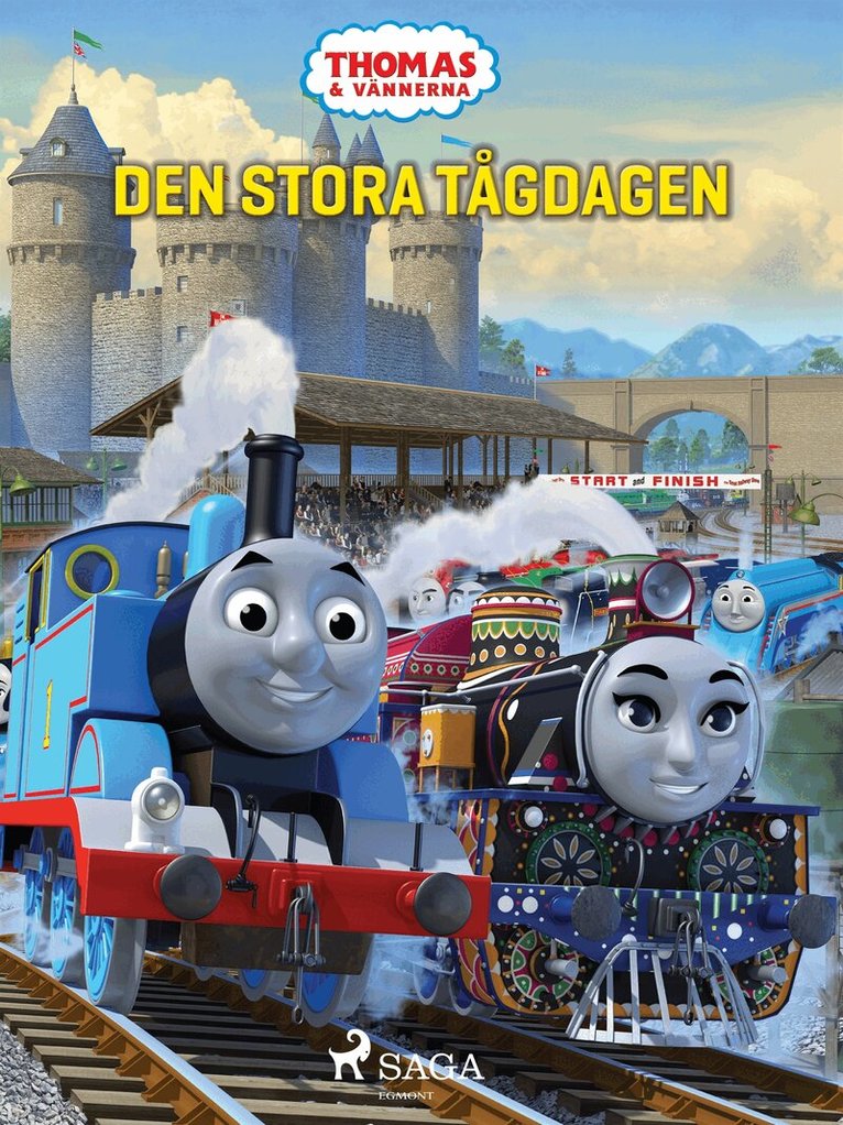 Mattel - Thomas och vännerna - Den stora tågdagen, E-bok