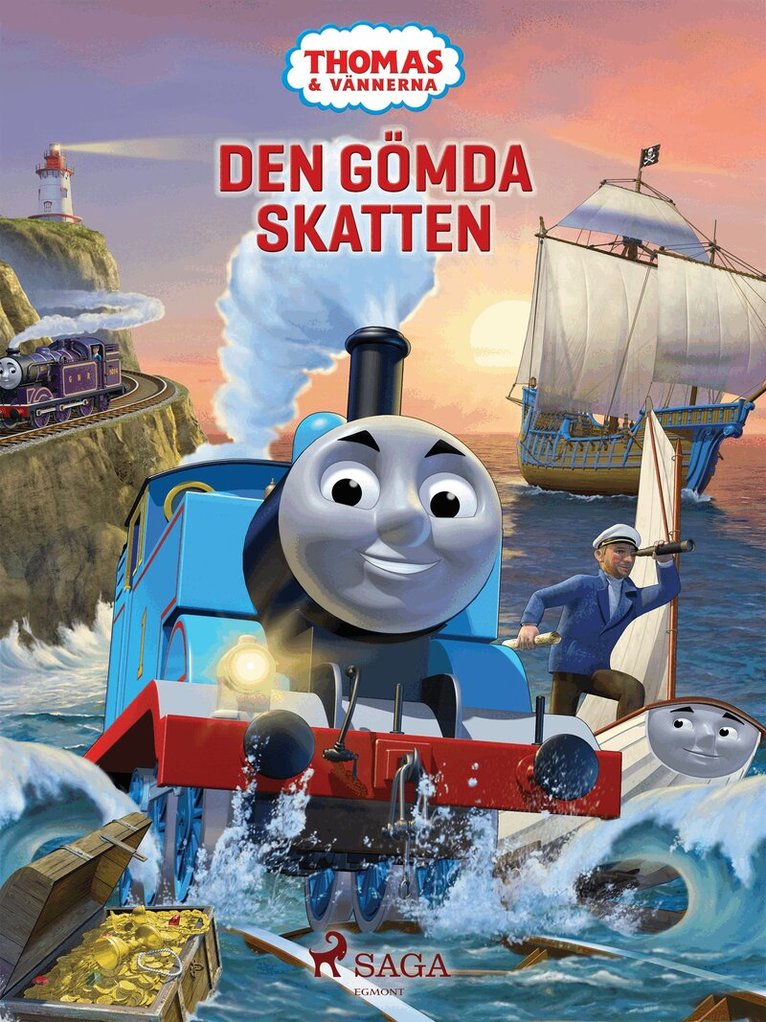 Mattel - Thomas och vännerna - Den gömda skatten, E-bok