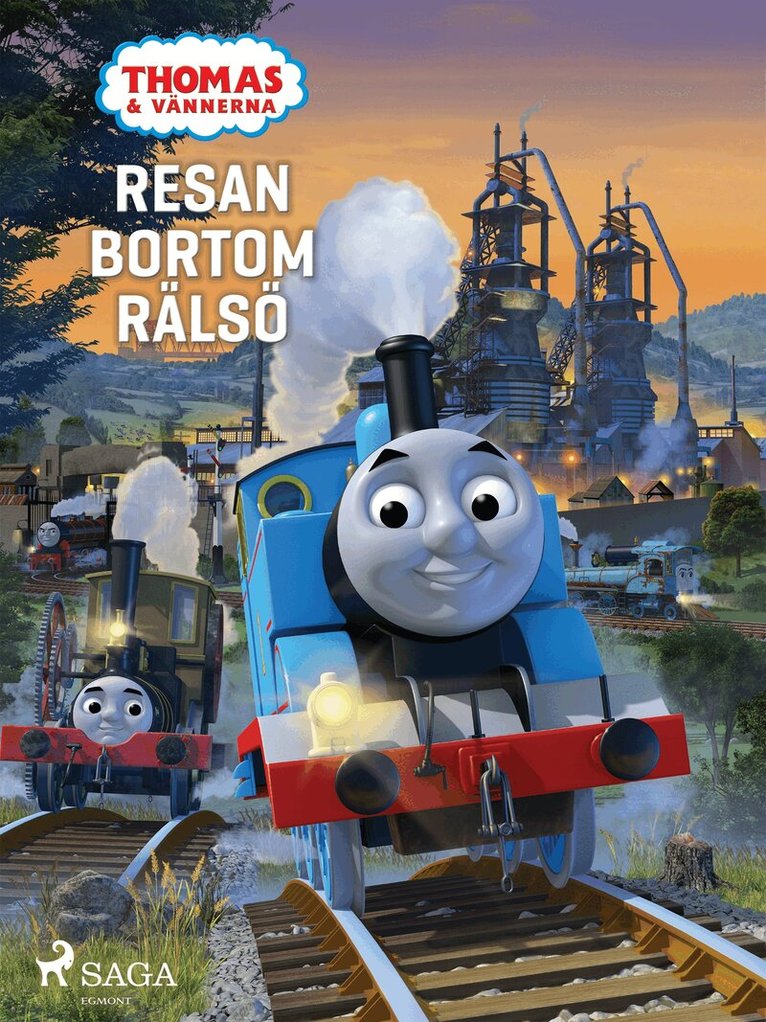 Mattel - Thomas och vännerna - Resan bortom Rälsö, E-bok