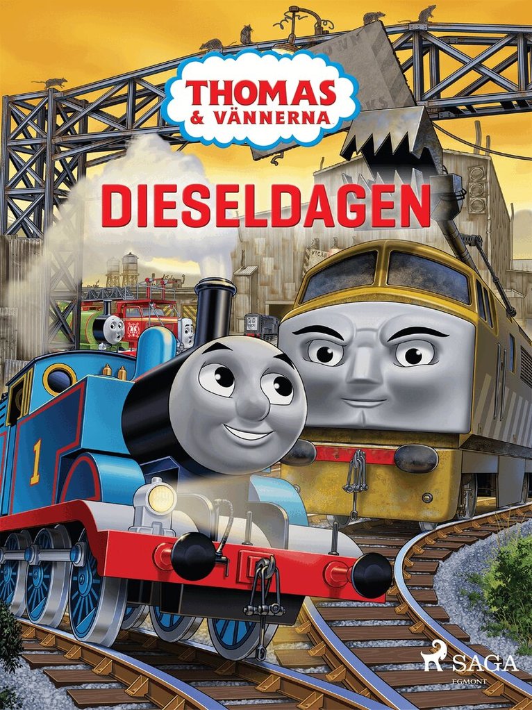 Mattel - Thomas och vännerna - Dieseldagen, E-bok