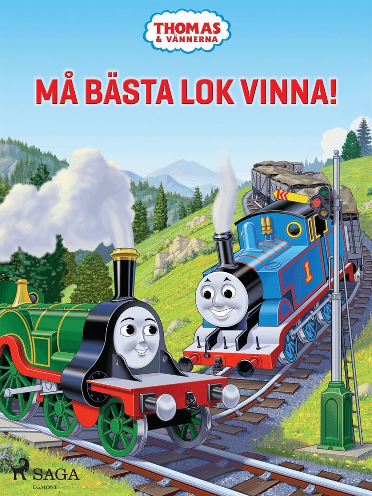 Mattel - Thomas och vännerna - Må bästa lok vinna!, E-bok