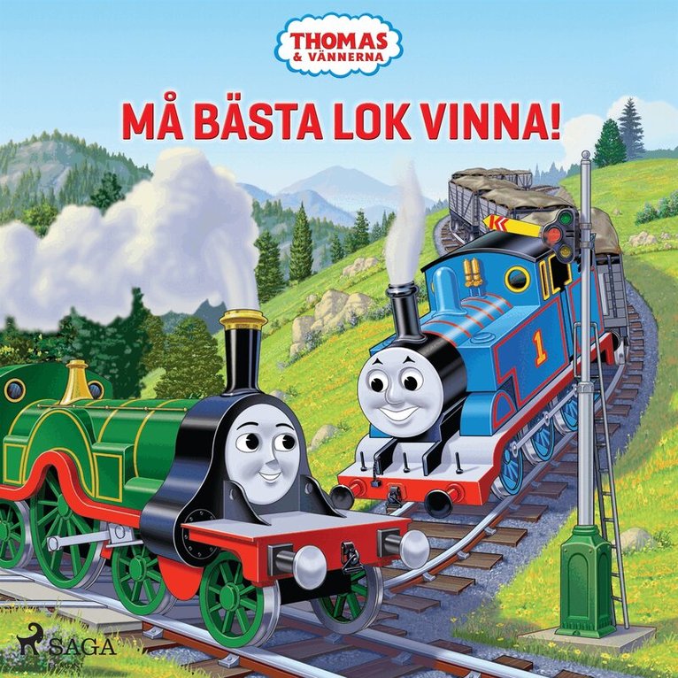 Mattel - Thomas och vännerna - Må bästa lok vinna!, Ljudbok