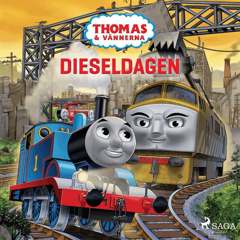Mattel - Thomas och vännerna - Dieseldagen, Ljudbok